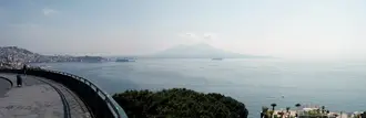 Panorama of the Bay of Naples with Vesuvius